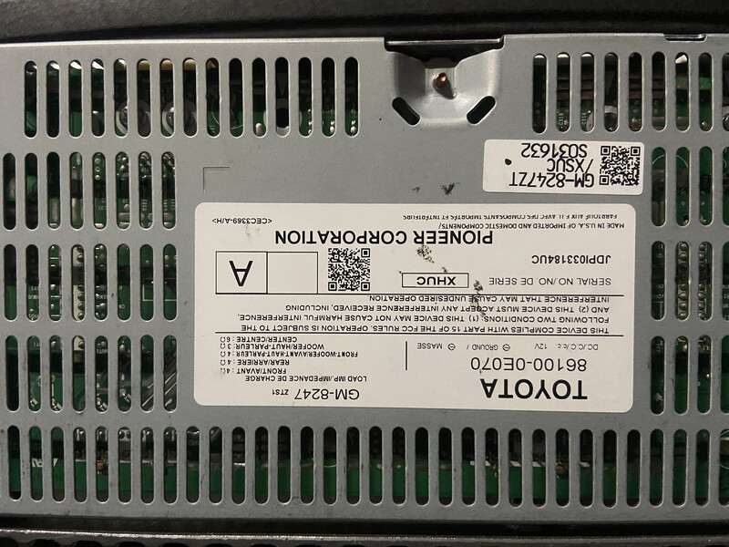 Усилитель pioneer Lexus RX 350 2010 р.  Київ