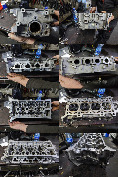 ГБЦ Mazda 3 BK 2008 г.  1.6 л бензин Ирпень