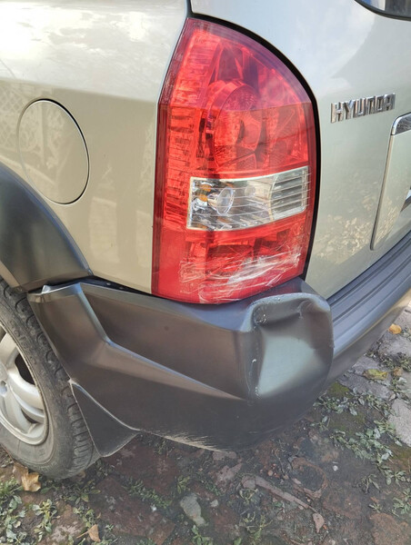 Бампер задний Hyundai Tucson  2007  Электро 