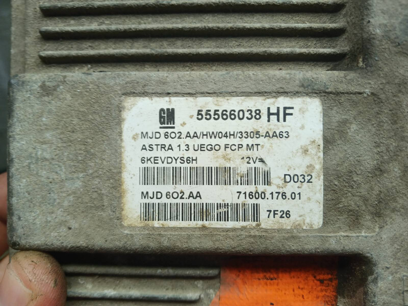 Блок управления двигателем Opel Astra н 2007 1.3 Дизель 