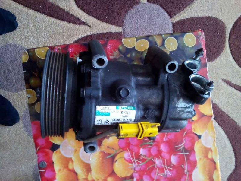 9655191580 компрессор кондиционера Peugeot 206  2003 хетчбек 111.0 Бензин 