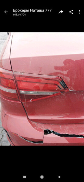 Фонарь задний левый внутренний Volkswagen Jetta 6 2016 г.  1.4 л бензин Харьков