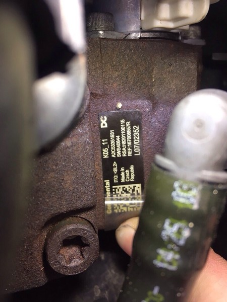 Топливный насос Renault Kangoo 2009 г.  1.5 л дизель Ковель