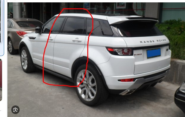 Задняя левая дверь Land Rover Range Rover Evoque 2016 г.  2.0 л дизель Киев