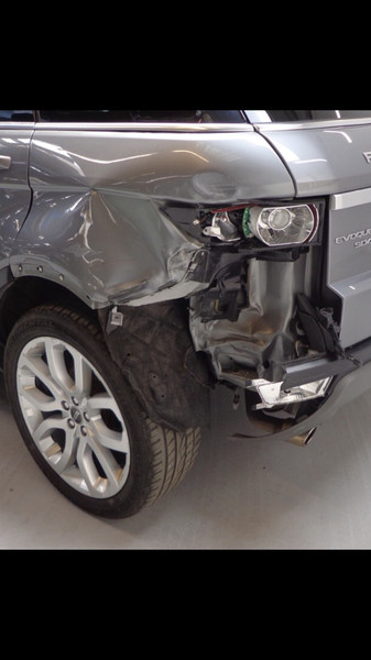 Кронштейн крепления бампера к заднему левому крылу Land Rover Range Rover Evoque  2011 2.2 Дизель Львов