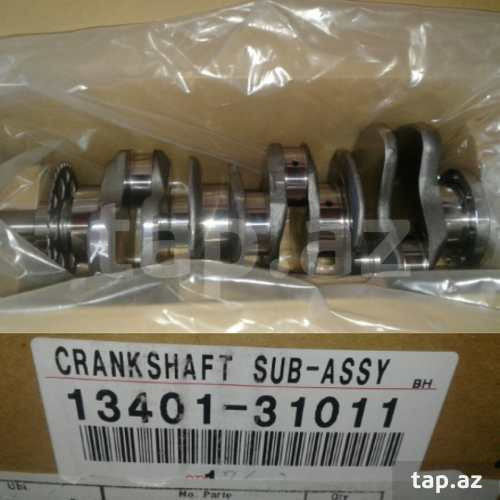 Коленвал 1340131011   Toyota FJ Cruiser, Toyota Land Cruiser Prado