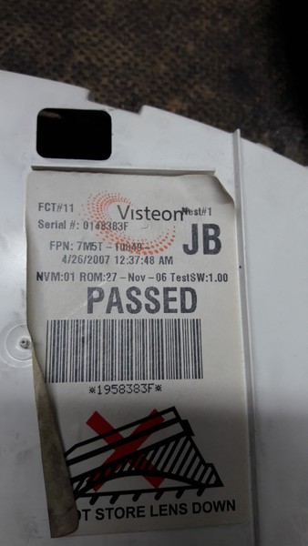 Приладова панель 7M5T-10849-JB   Ford Focus