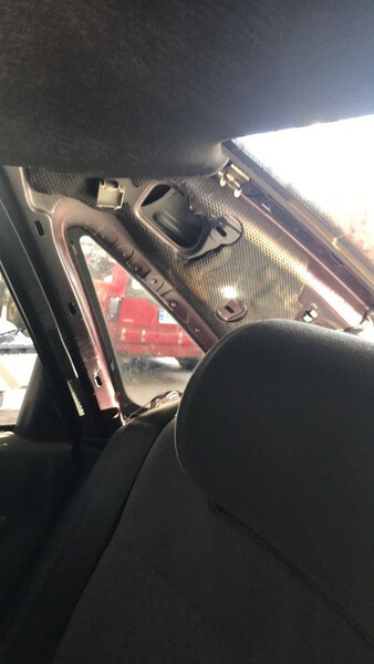Задние пластиковые уголки салона Audi A4 Б5 1998 1.6 Бензин 
