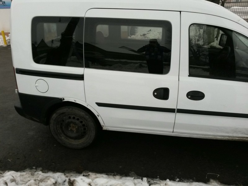 Крыло заднее Opel Combo 2004 г.  1.1 л бензин Хуст