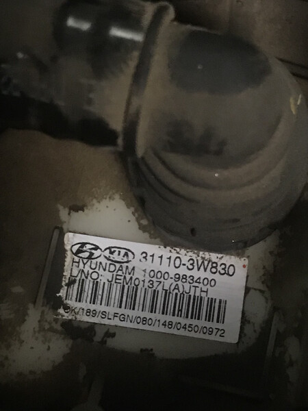 Колба бензонасоса Kia Sportage 3  2014 2.0 Бензин Одесса