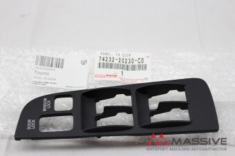 Накладка блока управления стеклоподъёмниками левой двери Toyota Carina E  1993 2.0 Бензин Одесса