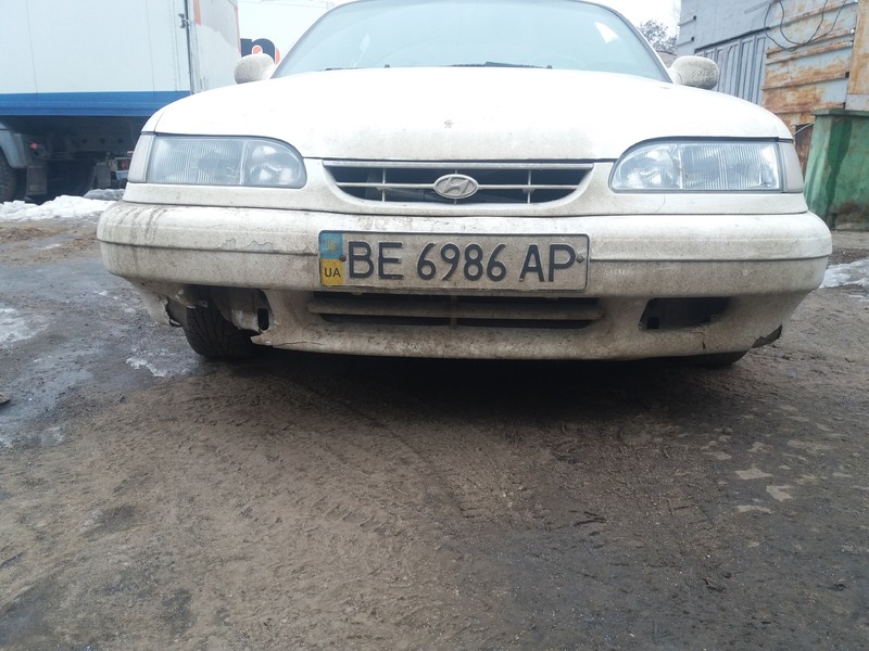Передний бампер 86510-34050   Hyundai Sonata