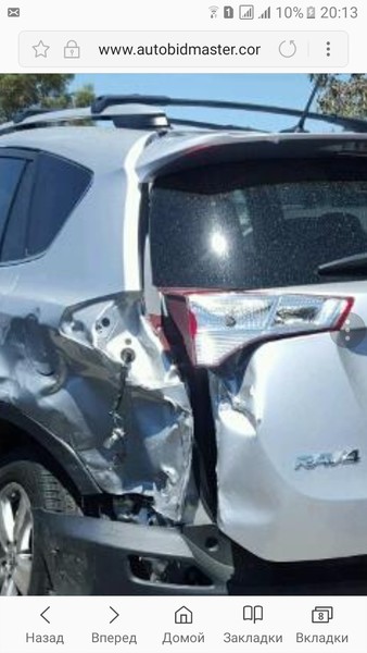 Задний стоп сигнал Toyota Rav 4 хэтчбек 2015 г.  2.5 л бензин Запорожье