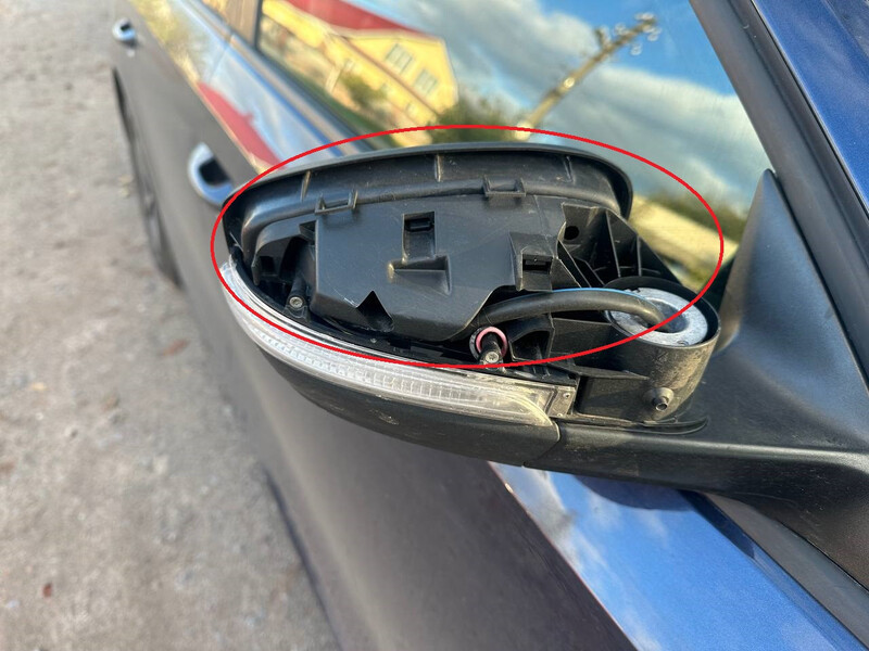 Накладка зеркала пасат б7 америка Volkswagen Passat B7  2013 1.8 Бензин 