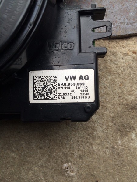 Шлейф на Рулі Skoda Octavia 2012 г.  2.0 л дизель Ровно