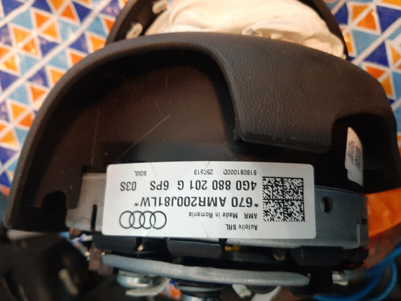 Airbag водителя Audi A6 C7 2014 г.  2.0 л бензин Буча