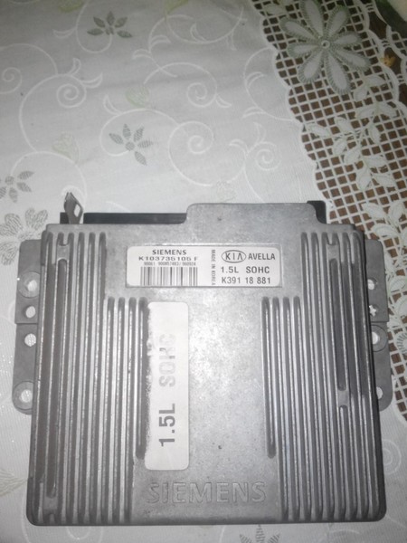 Электронный блок управления двигателем K103735105F   Kia Avella