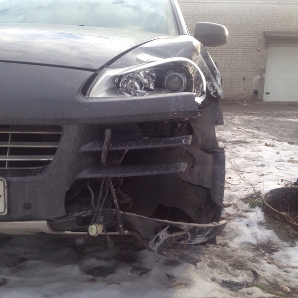 Крыло переднее Porsche Cayenne 2008 г.  4.8 л бензин Киев