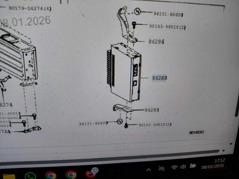 Стерео усилитель Lexus ES  2004 3.0 Бензин Суми