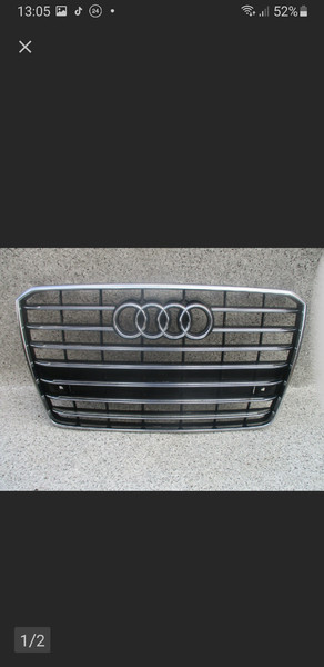 Передняя решетка Audi A8 D4  2010 3.0 Дизель Львов