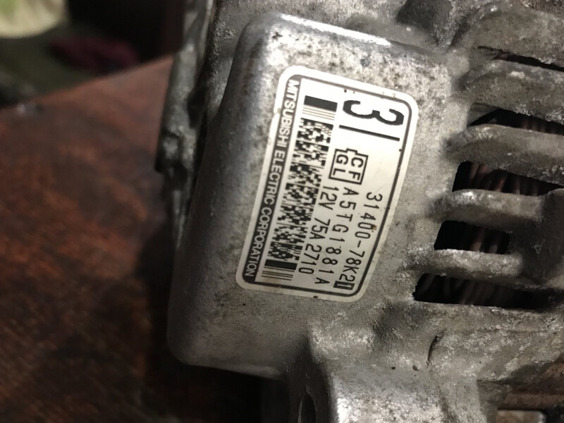 Генератор Suzuki SX4  2012 Ровно