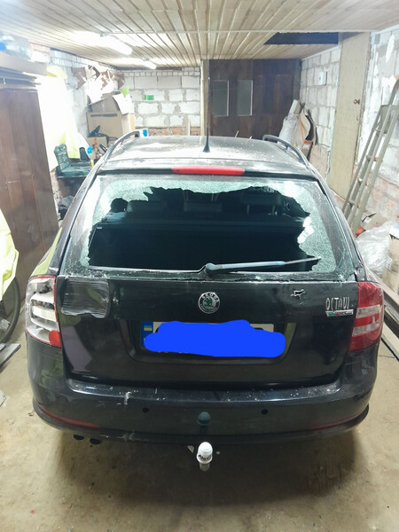 Задняя ляда Skoda Octavia A5  2006 универсал  Электро 