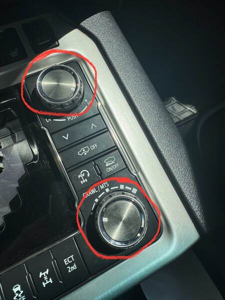Кнопки центральной консоли Toyota Land Cruiser 200  2017 4.5 Дизель Днепр
