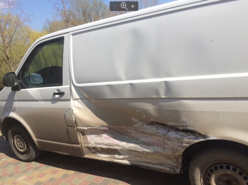 Бок кузова (левый) Volkswagen T5 (Transporter)  2008 2.5 Дизель Хмельницкий