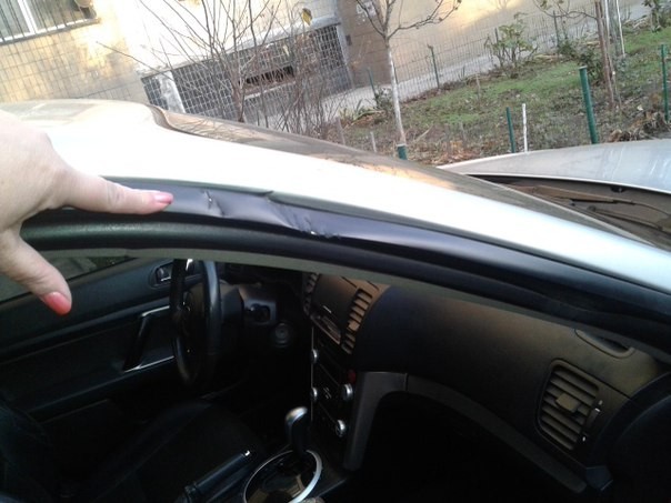 Молдинги Subaru Impreza 2007 г.  2.0 л бензин Киев