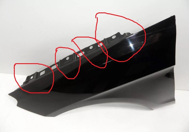 Болт крепления крила Mercedes-Benz M-Class  2014 3.0 Дизель Житомир