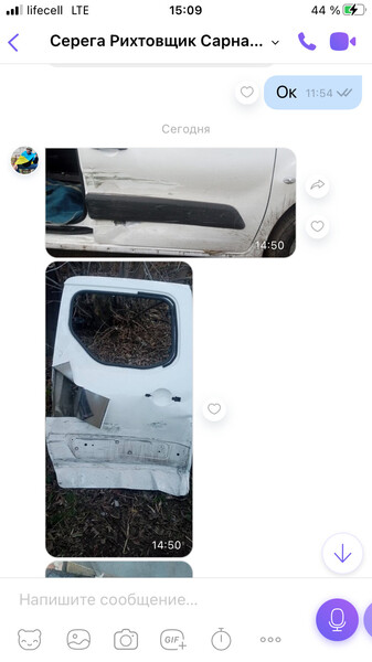 Дверь передняя правая и боковая правая разднижная Citroen Berlingo Пассажир 2011 1.6 Дизель Киев