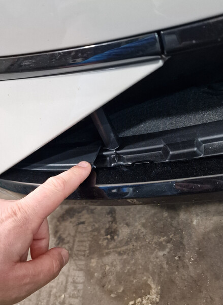 Накладки бампера Audi e-tron Sportback  2021 хэтчбек 3.0 Электро Буча