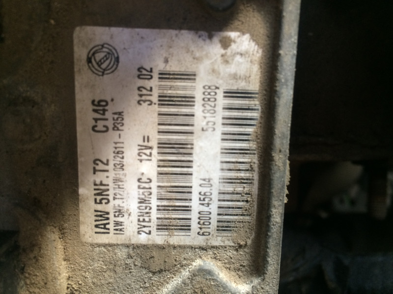 Електронний блок керування двигуном 55182888   Fiat Doblo