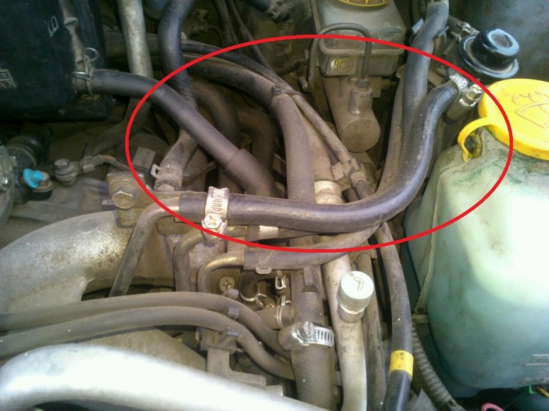 Шланга подачи топлива Subaru Legacy 3  2001 2.0 Бензин 