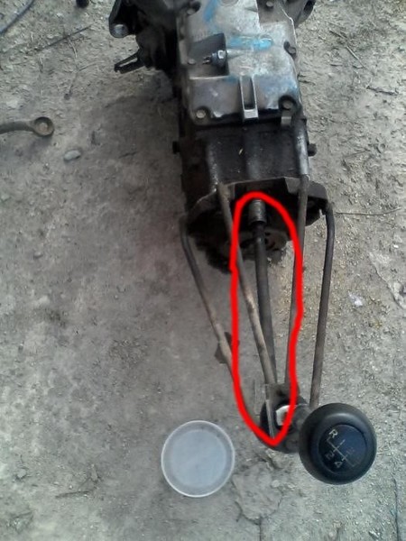 Рычаг избирателя передач Volvo 740 1987 г.  2.4 л дизель Киев