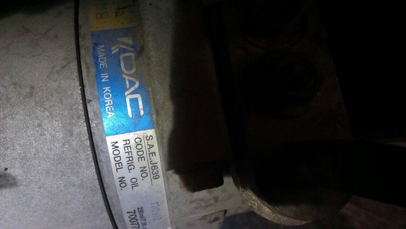 Компрессор кондиционера 700772   Chevrolet Lacetti