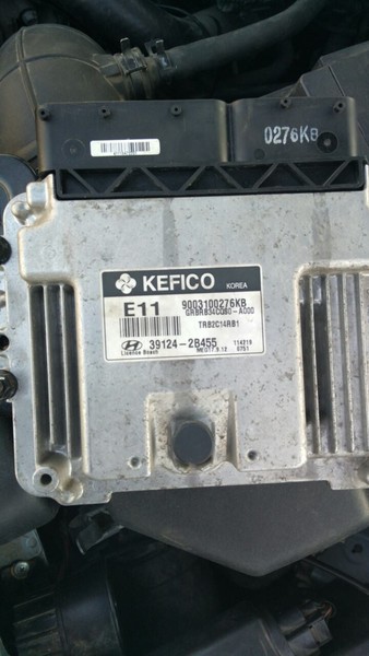Блок управления двигателем 39124-2B455   Hyundai Accent