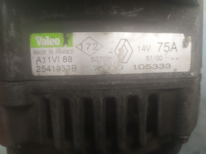 Генератор Renault Kangoo  2000 1.9 Дизель 