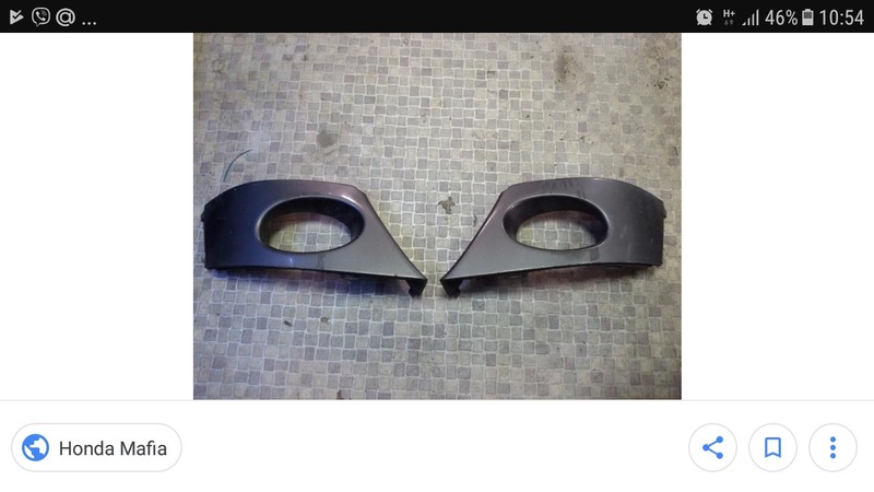 Накладка переднього бампера Honda Accord 7  2006 2.4 Бензин Одеса