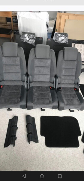 Передні сидіння алькантара сіра Volkswagen Touran  2010 хэтчбек 1.8 Бензин Киев