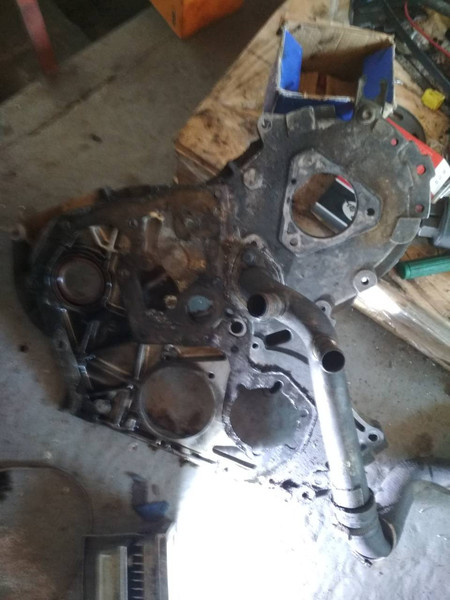 Крышка двигателя предняя Ford Transit  1996 2.5 Дизель 