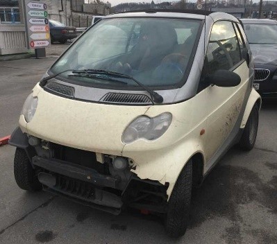 Крыло переднее левое Smart City CABRIO хэтчбек 2000 г.  0.6 л бензин Киев