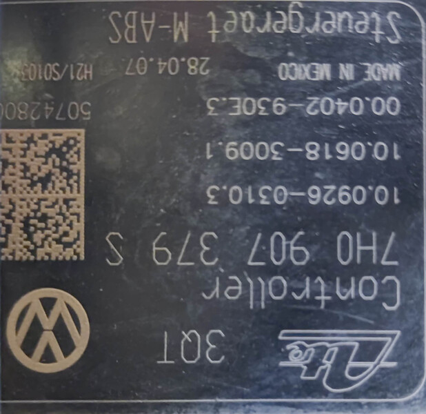 Блок ABS Volkswagen T5 (Transporter) 2007 г.