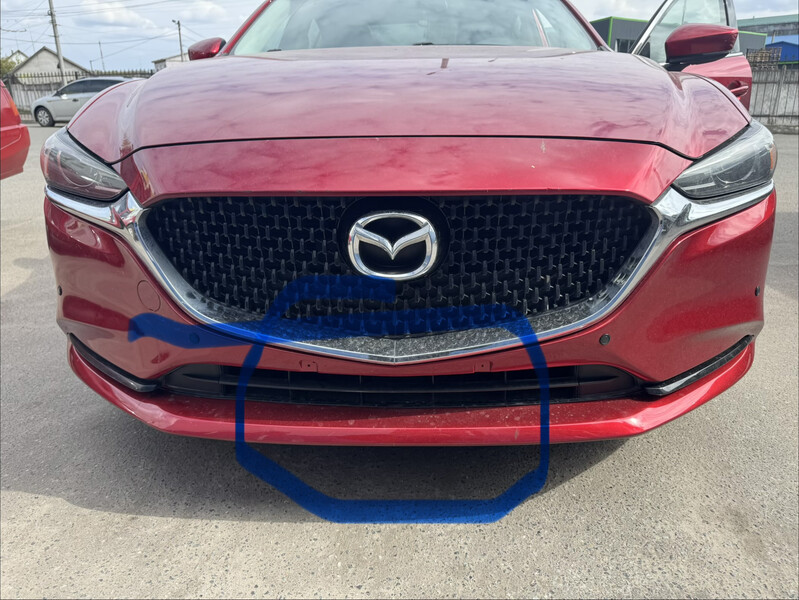 Крепление (подиум) на передний номер Mazda 6  2018 2.5 Бензин 