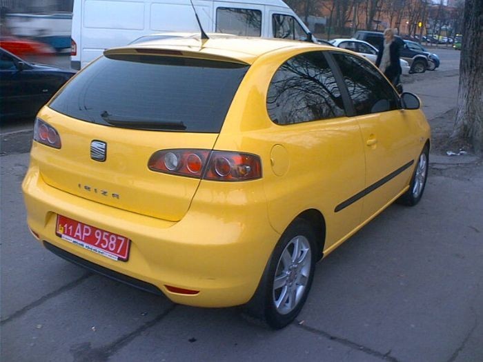 Скло заднє Seat Ibiza  2008 хетчбек 2.0 Бензин 