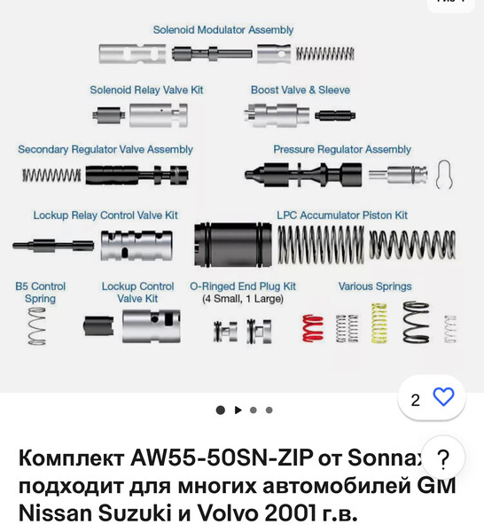 Ремкомплект гидроблока Volvo XC90 2003 г.  2.4 л дизель Киев