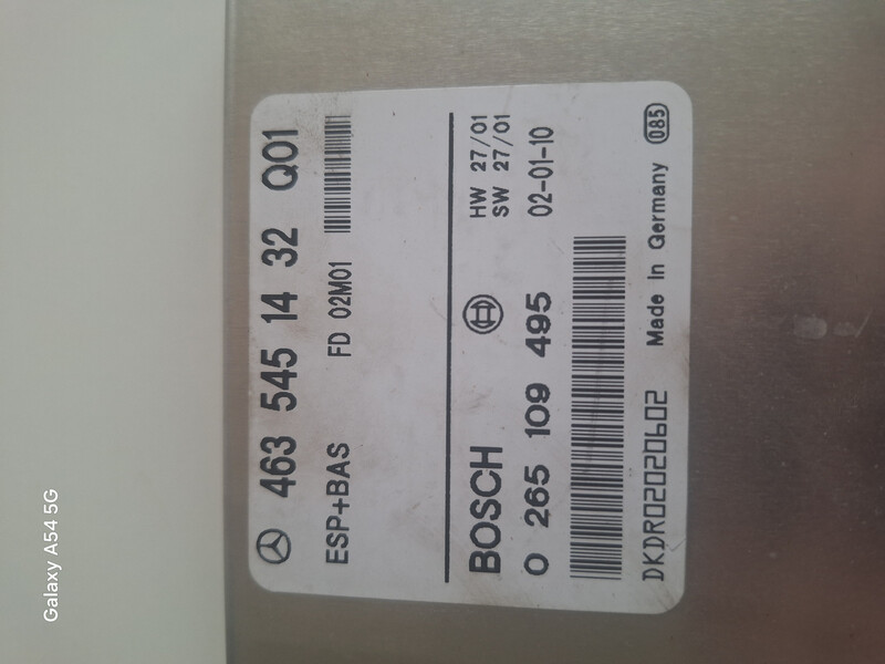 Блок управления ESP Mercedes-Benz G-Class  2002 