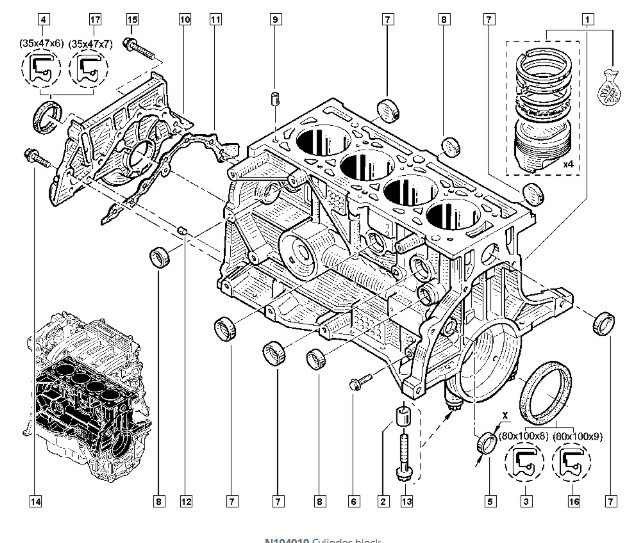 Блок цилиндров пустой Renault Duster  2012 1.6 Бензин Одесса