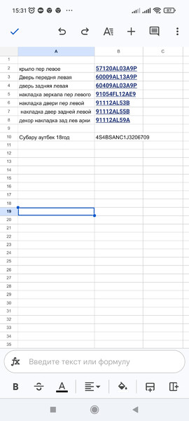 Крило переднє ліве Subaru Outback 2018 р.  Харків