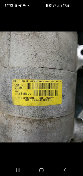 Компресор кондиціонера Ford Escape 2018 р.  2.5 л бензин Острог